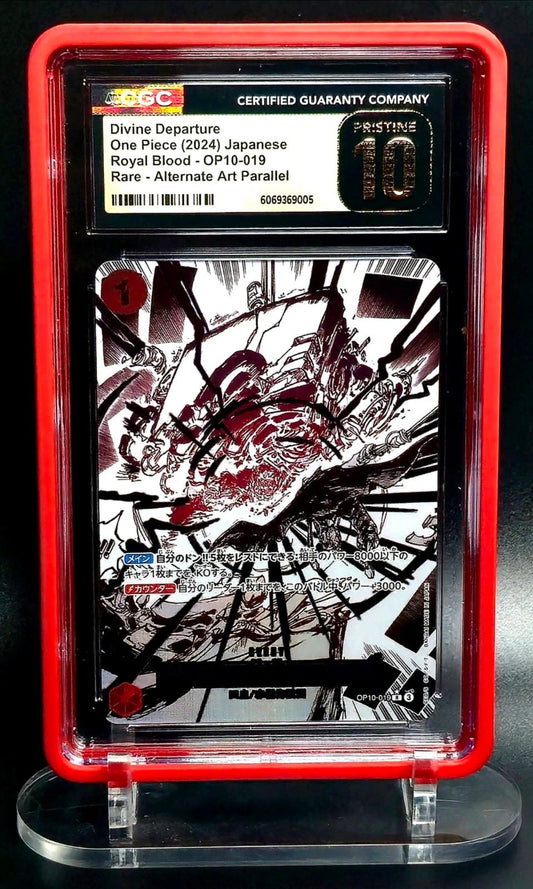 CGC 10 Pristine - Divine Departure OP10-019 PAR